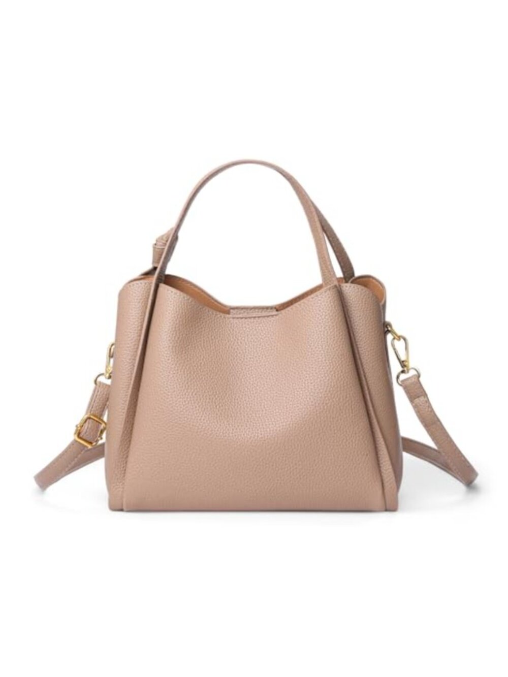 FALAN MULE Woman PU Leather Tote Bag Crossbody Satchel Shoulder Purse